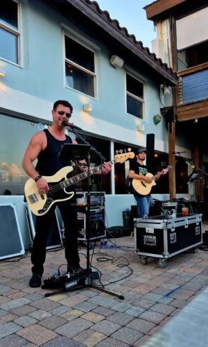 Hi-lo Theory outside at Tortuga's